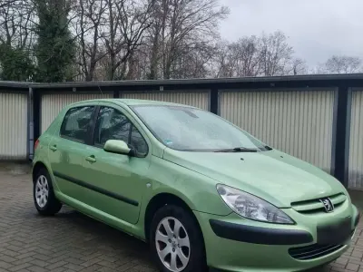 Gebraucht Peugeot 307 109 PS (80 kW) 2003 Grün Kleinwagen