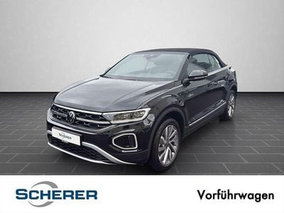 Gebraucht VW T-Roc Cabriolet Goal 150 PS (110 kW) 2025 Schwarz Cabrio