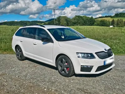 Gebraucht Skoda Octavia RS 184 PS (135 kW) 2016 Weiß Kombi