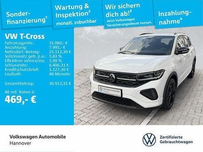 Gebraucht VW T-Cross R-line 150 PS (110 kW) 2025 Weiß SUV
