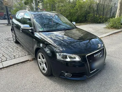 Brugt Audi A3 S-line plus 170 HK (125 kW) 2011 Sort Hatchback