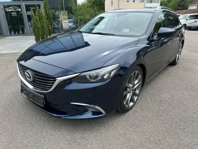 Gebraucht Mazda 6 Sports-Line 175 PS (128 kW) 2015 Blau Kombi