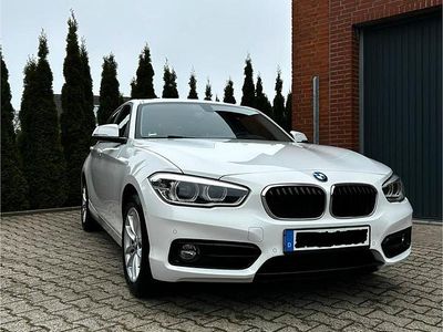 Gebraucht BMW 116 Sport Line 116 PS (85 kW) 2017 Weiß Kleinwagen