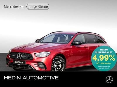 Rot Gebraucht 2022 Mercedes E300 AMG Limousine | 29.871 € (Guter Preis)