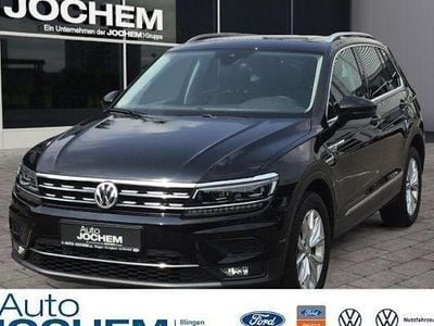 Gebraucht VW Tiguan Highline 190 PS (139 kW) 2019 Schwarz SUV