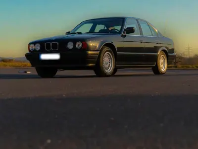 Brugt BMW 525 170 HK (125 kW) 1989 Sort Sedan