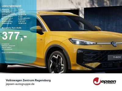 Neu VW T-Roc R-line 150 PS (110 kW) 2026 Gelb SUV