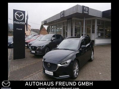 Jet black Gebraucht 2024 Mazda 6 Takumi-Line Kombi | 32.890 € (Fairer Preis)