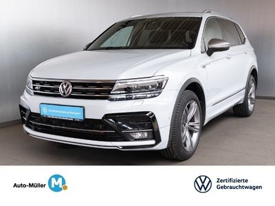 gebraucht VW Tiguan Allspace 2.0 TDI DSG Highline 4M Navi HUD