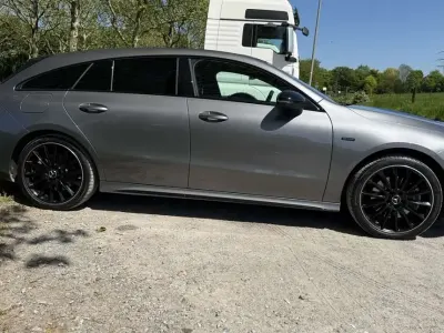Usata Mercedes CLA250e AMG line 160 CV (117 kW) 2020 Grigio Berlina