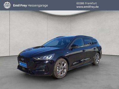 Gebraucht Ford Focus ST-Line X 125 PS (91 kW) 2023 Agate black metallic Kombi