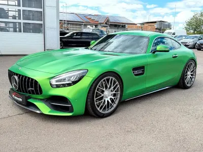 Gebraucht Mercedes AMG GT AMG 476 PS (350 kW) 2019 Amg green hell magno Coupé