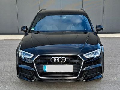 Usata Audi A3 S-Line 150 CV (110 kW) 2017 Nero Berlina