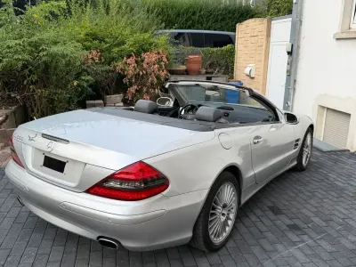 Gebraucht Mercedes SL500 306 PS (225 kW) 2002 Silber Cabrio