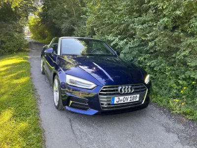 Gebraucht Audi A5 Cabriolet Design 190 PS (139 kW) 2019 Blau Cabrio