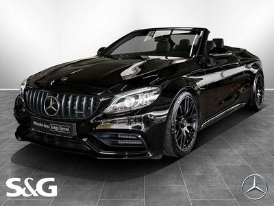 Metalliclack obsidianschwarz Gebraucht 2020 Mercedes C63 AMG AMG Cabrio | 65.890 € (Teuer)