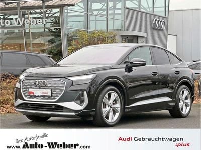 Schwarz Gebraucht 2022 Audi Q4 Sportback e-tron S-Line SUV | 30.880 € (Fairer Preis)