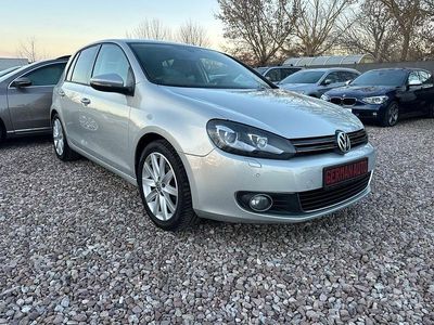 Gebraucht VW Golf VI Highline 140 PS (102 kW) 2010 Gold Kleinwagen