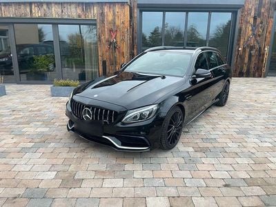 Brugt Mercedes C63 AMG AMG 476 HK (350 kW) 2017 Sort Sedan