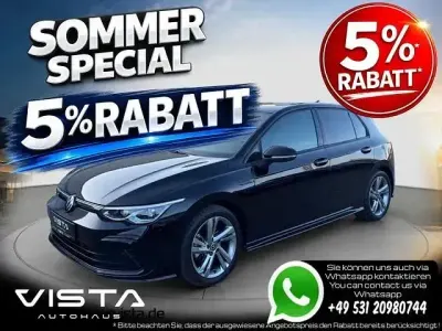Gebraucht VW Golf VIII R-line 150 PS (110 kW) 2022 Schwarz Limousine
