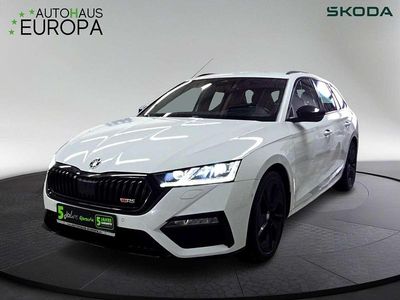 Gebraucht Skoda Octavia First Edition 245 PS (180 kW) 2021 Moonweiss metallic Kombi