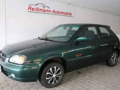 Gebraucht Suzuki Baleno 86 PS (63 kW) 2001 Grünmetallic Kleinwagen