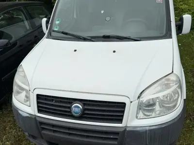 Gebraucht Fiat Doblò 74 PS (54 kW) 2007 Weiß Van / Kleinbus