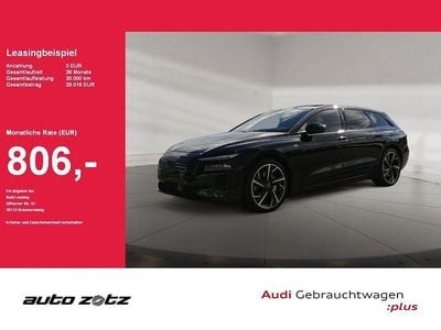 Schwarz Gebraucht 2025 Audi A6 e-tron S-Line Kombi | 75.990 € (Teuer)