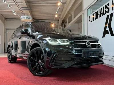 Gebraucht VW Tiguan Allspace R-line 200 PS (147 kW) 2023 Schwarz SUV
