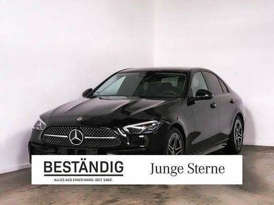 Gebraucht Mercedes C180 AMG 170 PS (125 kW) 2025 Lack obsidianschwarz Limousine