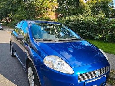 Gebraucht Fiat Grande Punto 77 PS (56 kW) 2007 Blau Kleinwagen