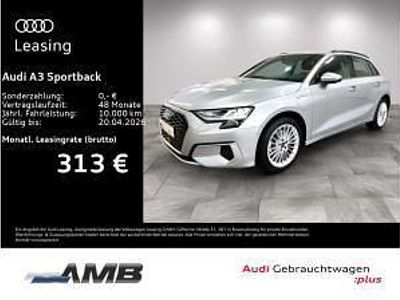 Gebraucht Audi A3 Advanced Plus 204 PS (150 kW) 2024 Silber (florettsilber metallic) Limousine