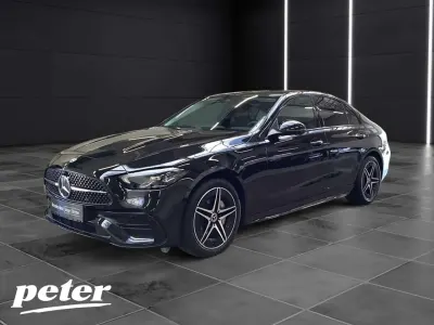 Gebraucht Mercedes C180 AMG 170 PS (125 kW) 2026 Metalliclack obsidianschwarz m Limousine