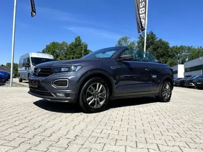 Gebraucht VW T-Roc Cabriolet R-line 150 PS (110 kW) 2022 Rauchgrau (metallic) Cabrio