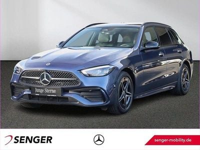 Gebraucht Mercedes C300e AMG 204 PS (150 kW) 2025 Lack sodalithblau Kombi