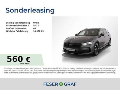 Grau (graphitegrau) Neu 2025 Skoda Superb SportLine Kombi | 50.890 € (Fairer Preis)