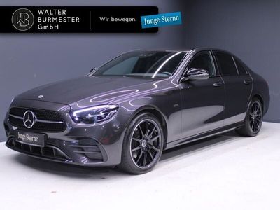 Metalliclack graphitgrau Gebraucht 2023 Mercedes E220 AMG Limousine | 48.490 € (Teuer)