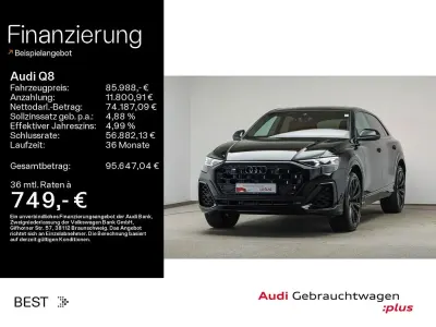 Usata Audi Q8 S-Line 340 CV (250 kW) 2025 Nero SUV