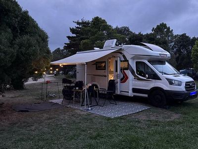 Gebraucht Ford Transit 170 PS (125 kW) 2021 Weiß Limousine