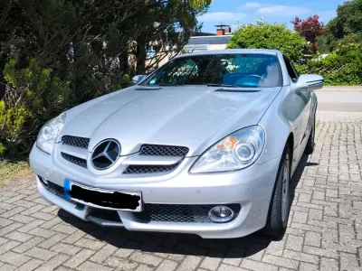 Gebraucht Mercedes SLK200 184 PS (135 kW) 2008 Silber Cabrio