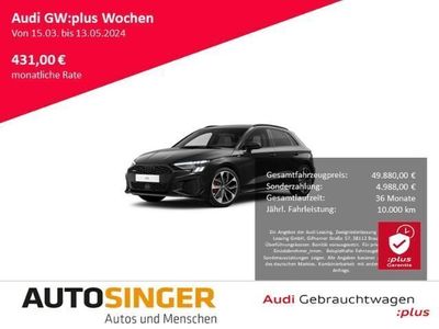 gebraucht Audi A3 Sportback 40 TFSI 2x S line qua *MATRIX*STDHZ