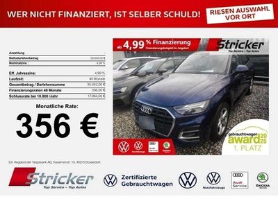 Gebraucht Audi Q5 Ambiente 163 PS (119 kW) 2021 Navarrablau metallic (metallic) SUV