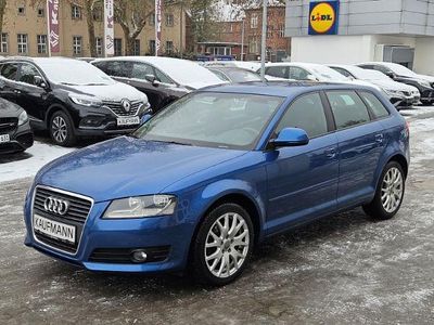 Blau Gebraucht 2009 Audi A3 Sportback Ambiente Kleinwagen | 11.780 €