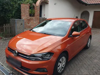 Gebraucht VW Polo Comfortline 95 PS (69 kW) 2019 Orange Kleinwagen