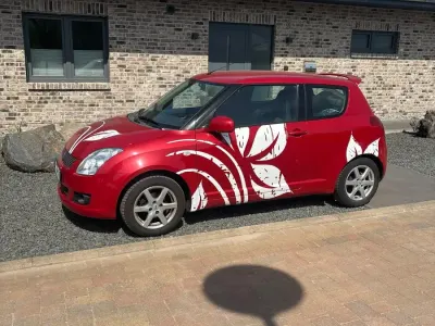 Brugt Suzuki Swift 92 HK (67 kW) 2010 Rød Hatchback
