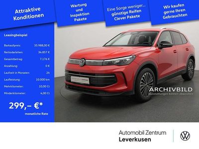 Rot / persimmon red (metallic) Gebraucht 2025 VW Tiguan Goal SUV | 35.988 € (Superpreis)