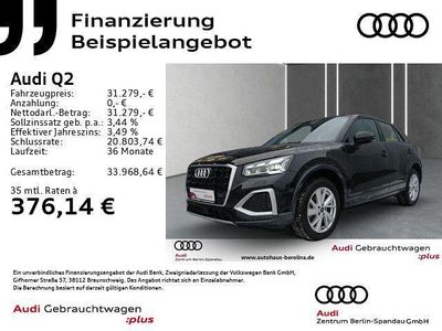 Mythosschwarz metallic Gebraucht 2025 Audi Q2 Advanced Plus SUV | 31.279 € (Fairer Preis)