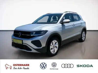 Gebraucht VW T-Cross Life 95 PS (69 kW) 2024 Silber SUV