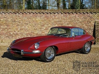 Brugt Jaguar E-Type 265 HK (194 kW) 1968 Rød Coupe