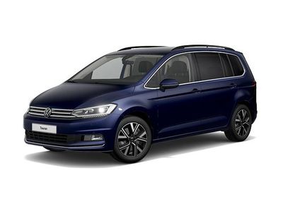 Second-hand VW Touran Highline 150 CP (110 kW) 2022 Albastru Monovolum